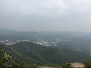 中山最高的山大尖山